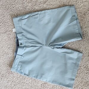 Banana Republic 34 x 10" Light Green Aiden Dress Chino Shorts